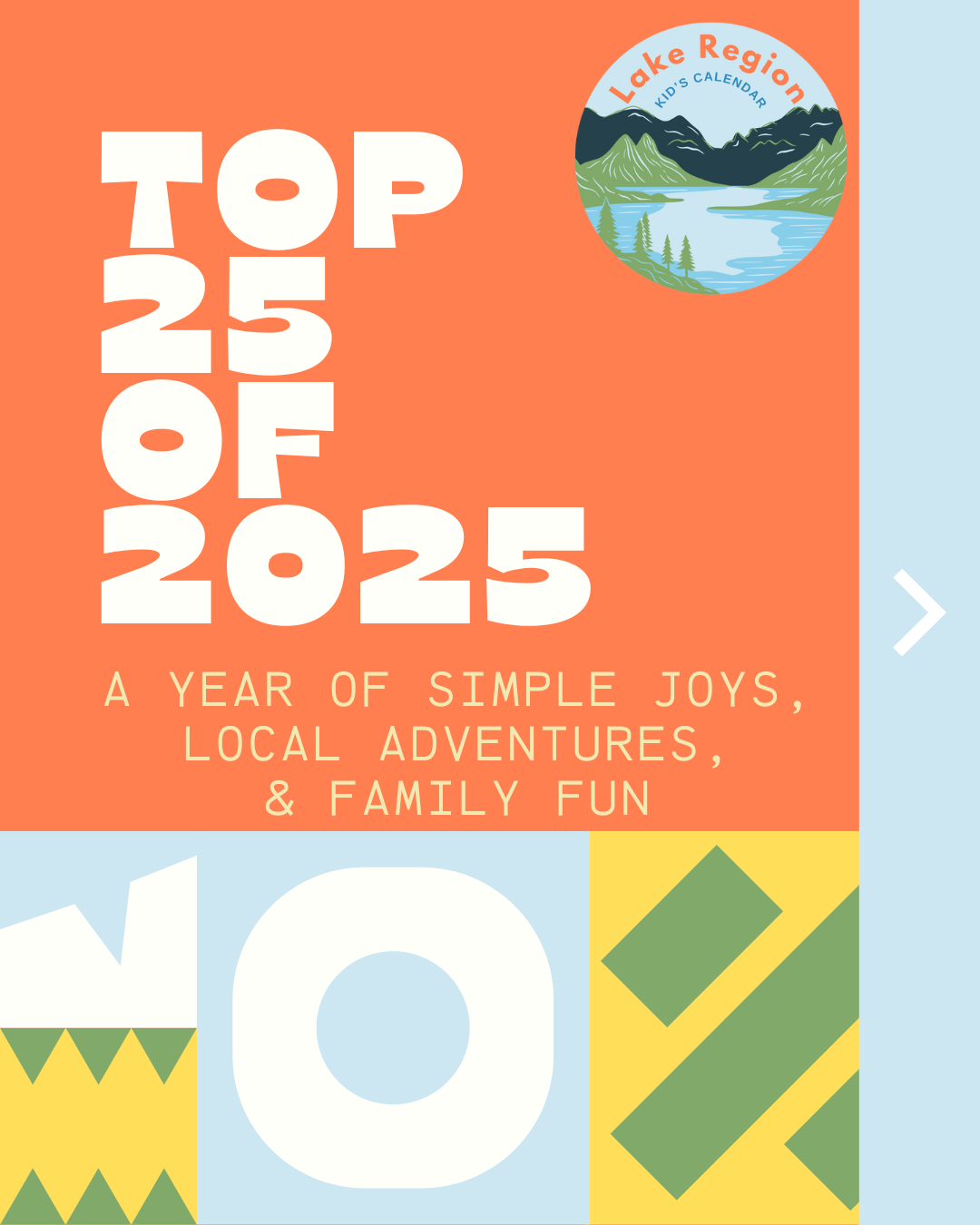 Top 25 of 2025 | Lake Region Kid’s Calendar